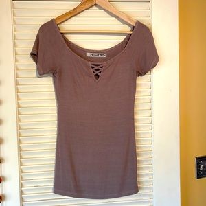 Michael stars reversible ribbed t-shirt.